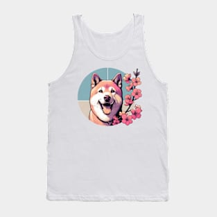 Shikoku's Joyful Spring Among Cherry Blossoms Tank Top